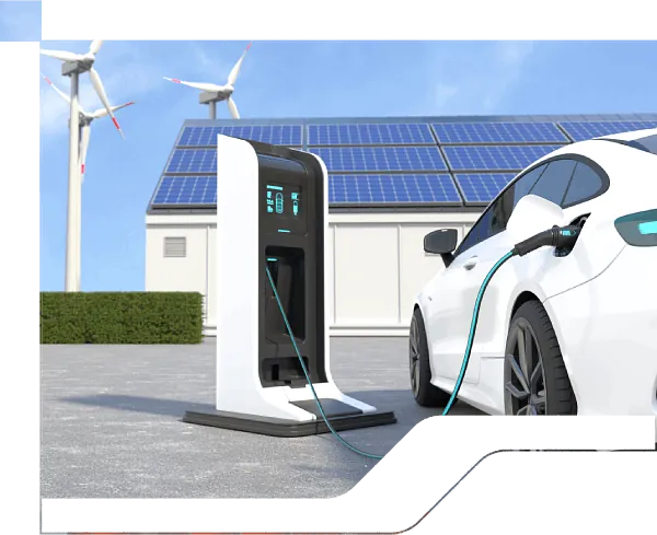 borne de recharge de voiture électrique